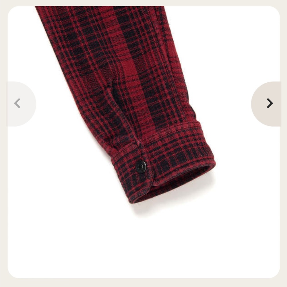 STUDIO D'ARTISAN INTERNATIONAL "HINODE" HEAVYWEIGHT FLANNEL CRUISER SHIR… - Picture 16 of 16